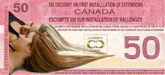 $50 Discount on Best Fusion Hair Extensions